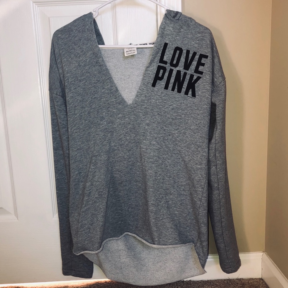 Pink hoodie